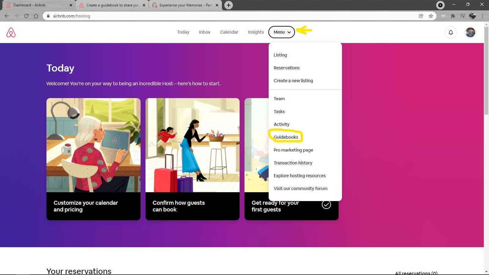 How to add Wine Tasting Experiences on your Airbnb Guidebook Pambos Wine